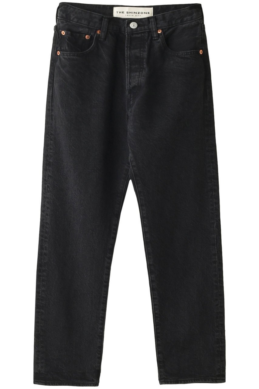 【シンゾーン/Shinzone】のジェネラルジーンズパンツ インテリア・キッズ・メンズ・レディースファッション・服の通販 founy(ファニー) 　ファッション　Fashion　レディースファッション　Fashion for Women　パンツ　Pants & Trousers　デニムパンツ・ジーンズ・美脚デニム　Denim Jeans & Pants　ジーンズ　Jeans, Denim Pants　テーパード　Tapered, Tapered Pants　デニム　Denim, Jeans Material　プレーン　Plain, Simple　ベーシック　Basic, Essential　定番　Standard, Basic Item　ブラック|ID: prp329100000011486 ipo3291000000036100309