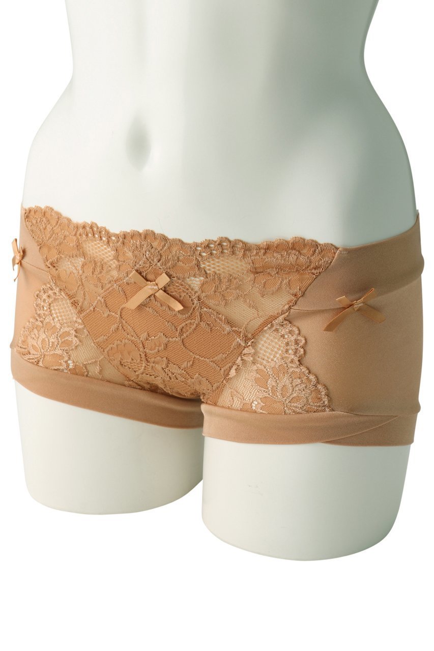 【ツェルマット/ZERMATT】のカシュクール ボクサーショーツ インテリア・キッズ・メンズ・レディースファッション・服の通販 founy(ファニー) 　ファッション　Fashion　レディースファッション　Fashion for Women　下着・ランジェリー　Lingerie & Intimates　ショーツ・ランジェリー用ボトムス　Panties / Briefs / Lingerie Bottoms　カシュクール　Wrap Design　ショーツ　Shorts, Short Pants　フェミニン　Feminine, Girly　ボトム　Bottoms, Lower Wear　ランジェリー　Lingerie, Intimate Wear　リボン　Ribbon, Bow　レース　Lace, Lace Fabric　ロマンティック　Romantic, Feminine Style　モカ|ID: prp329100000011611 ipo3291000000035760537