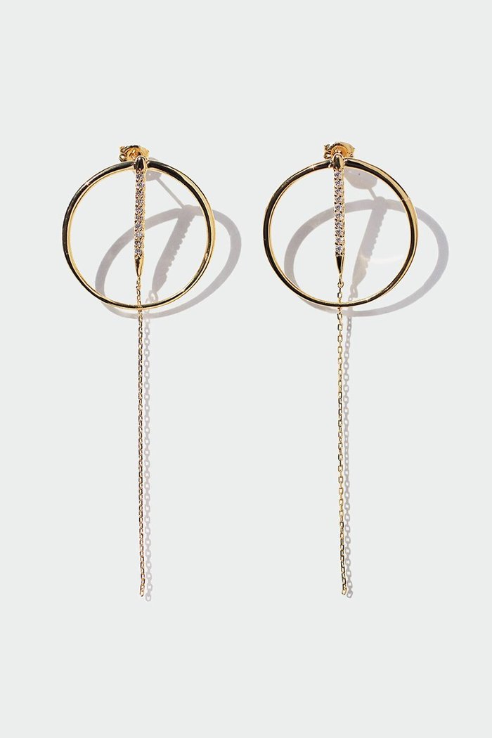 【アヤミ ジュエリー/AYAMI jewelry】のGalaxy サークルピアス インテリア・キッズ・メンズ・レディースファッション・服の通販 founy(ファニー) https://founy.com/ ファッション Fashion レディースファッション Fashion for Women ジュエリー Jewelry ファッションリング Fashion Rings イヤリング・フープ・ドロップタイプ Hoop, Drop & Clip Earrings イヤリング Earrings サークル Circle, Round Design シンプル Simple, Minimal チェーン Chain, Chain Strap パーティ Party, Party Style モチーフ Motif, Design Theme |ID: prp329100000011652 ipo3291000000036142138