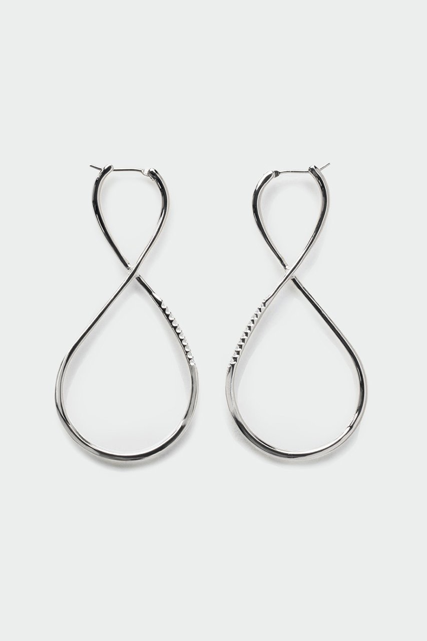 【アヤミ ジュエリー/AYAMI jewelry】のGalaxy インフィニティピアス インテリア・キッズ・メンズ・レディースファッション・服の通販 founy(ファニー) 　ファッション　Fashion　レディースファッション　Ladies' Fashion Online　ジュエリー　Jewelry　リング　Rings　イヤリング　Earrings　イヤリング　Earrings　フォルム　Form　エレガント 上品　Elegant　再入荷　Restock/Back In Stock/Re Arrival　シルバー|ID: prp329100000011653 ipo3291000000030764557