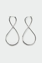 【アヤミ ジュエリー/AYAMI jewelry】のGalaxy インフィニティピアス シルバー|ID: prp329100000011653 ipo3291000000036142167