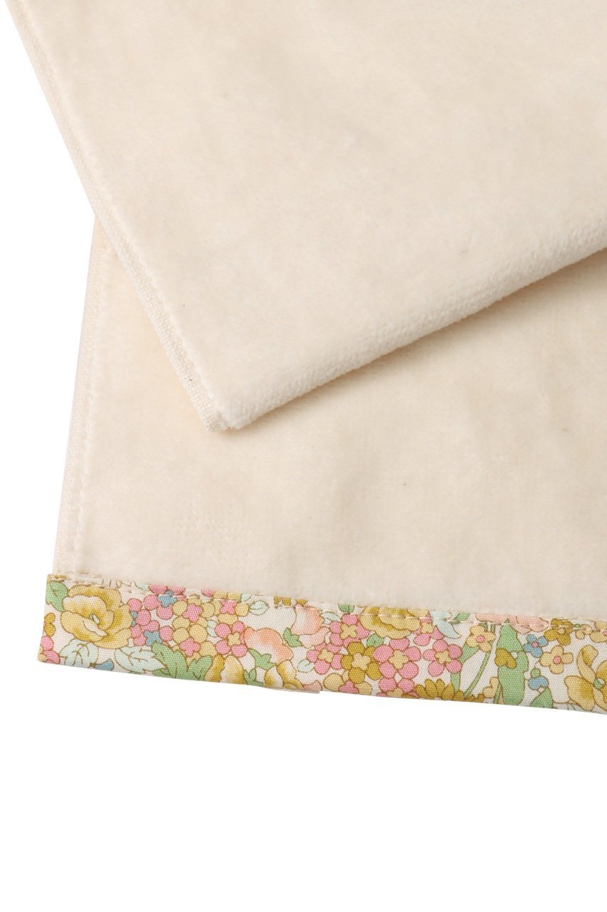 【ナナデェコール/nanadecor / GOODS】のソフィーミニタオルヴィッツイエロー 人気、トレンドファッション・服の通販 founy(ファニー) 　なめらか　Smooth, Silky Texture　コンパクト　Compact, Small Size　タオル　Towel, Bath Towel　フラワー　Flower, Floral　プリント　Print, Printed Pattern　ベルベット　Velvet, Velvety　吸水　Absorbent, Quick-Dry　other-3|ID: prp329100000012096 ipo3291000000036185002