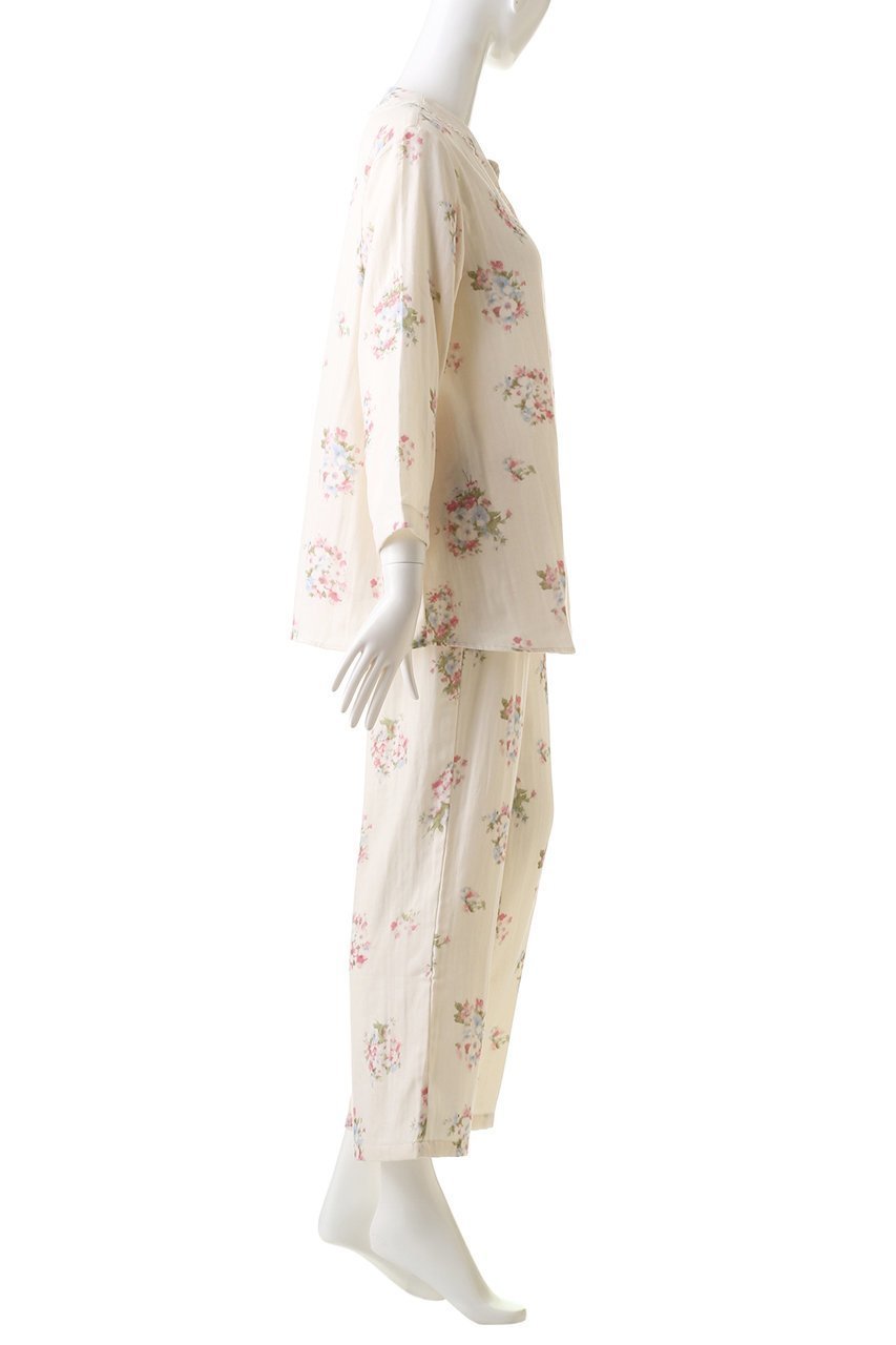 【ナナデコール/nanadecor】のプリムローズ パジャマ 人気、トレンドファッション・服の通販 founy(ファニー) 　ファッション　Fashion　レディースファッション　Fashion for Women　パジャマ　Pajamas, Sleepwear　フェミニン　Feminine, Girly　フラワー　Flower, Floral　プリント　Print, Printed Pattern　レース　Lace, Lace Fabric　other-3|ID: prp329100000012130 ipo3291000000032831702