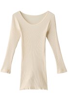 【ナナデコール/nanadecor】のナナリブロングTシャツ ナチュラル|ID: prp329100000012201 ipo3291000000035932849