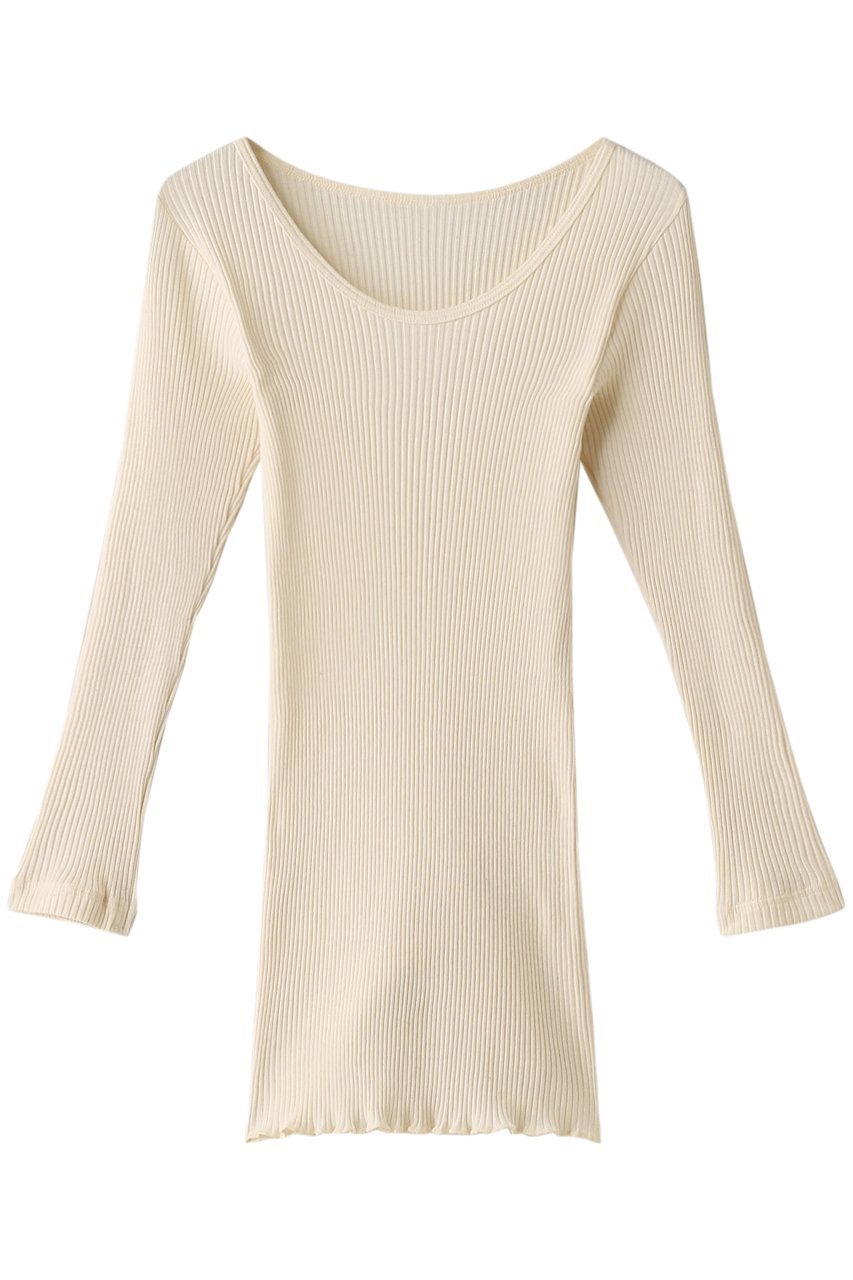 【ナナデコール/nanadecor】のナナリブロングTシャツ インテリア・キッズ・メンズ・レディースファッション・服の通販 founy(ファニー) ファッション Fashion レディースファッション Fashion for Women トップス・カットソー Cut & Sew Tops シャツ・ブラウス・オフィスカジュアル Elegant Blouses & Button-Ups ロングTシャツ・Tシャツ Longline T-Shirts & Tees カットソー・ベーシックTシャツ Cut-and-Sewn Tops / Stretch Tees & Basics インナー Innerwear シンプル Simple, Minimal スリーブ Sleeve, Long Sleeve / Short Sleeve フィット Fit, Slim Fit ベーシック Basic, Essential ロング Long, Long-Length ナチュラル|ID: prp329100000012201 ipo3291000000036661510