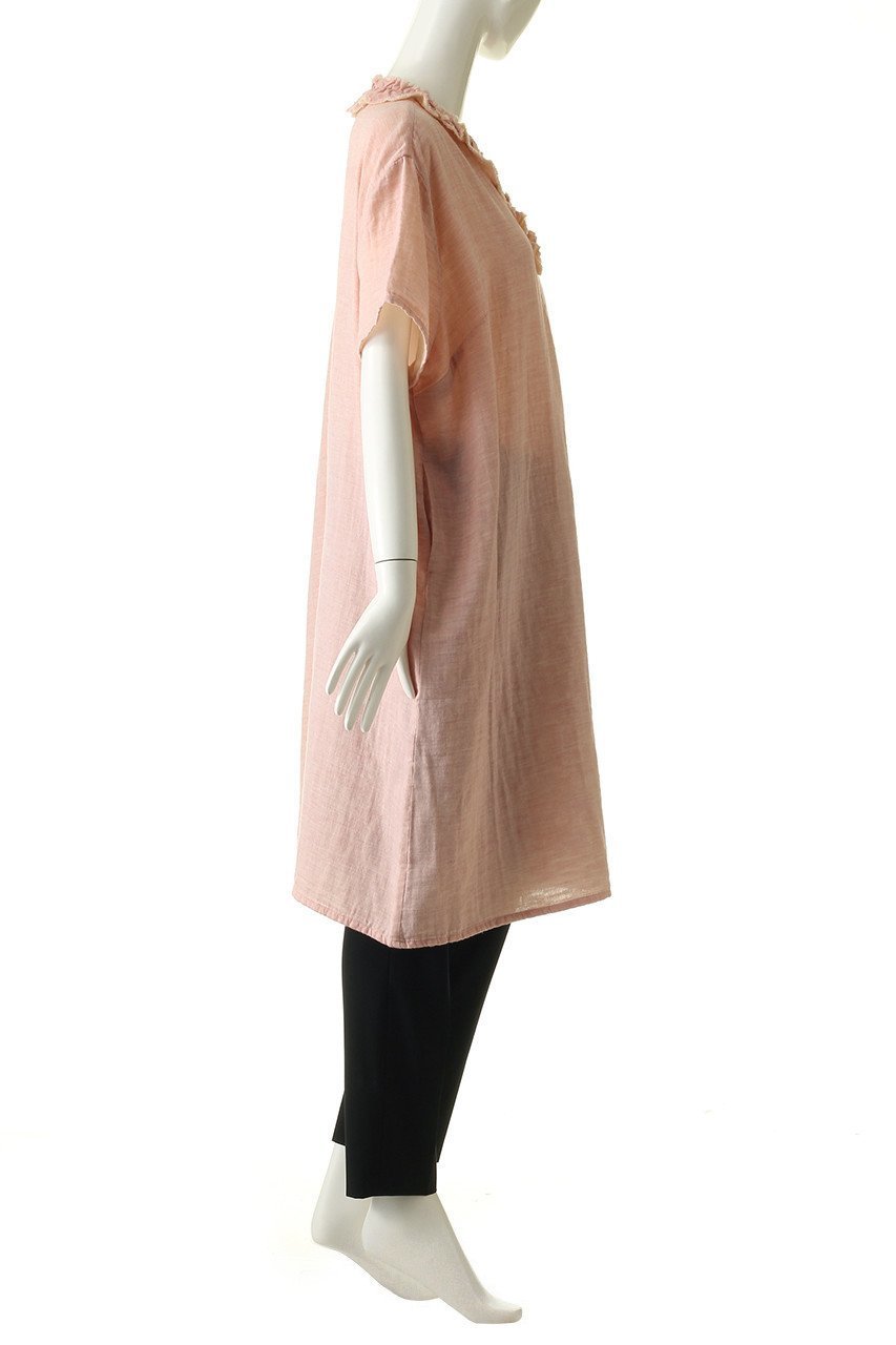 【ナナデコール/nanadecor】のローズマリーガーゼチュニック 人気、トレンドファッション・服の通販 founy(ファニー) 　ファッション　Fashion　レディースファッション　Fashion for Women　ワンピース　Dresses　チュニック　Tunic Tops & Dresses　チュニック　Tunic, Long Top　フェミニン　Feminine, Girly　フリル　Frill, Ruffle　リゾート　Resort, Vacation Style　リラックス　Relax, Relaxed Fit　other-3|ID: prp329100000012211 ipo3291000000035473657