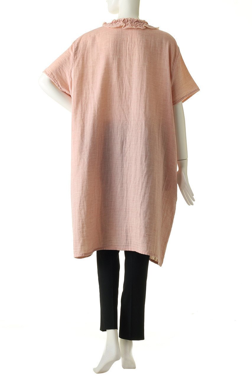 【ナナデコール/nanadecor】のローズマリーガーゼチュニック 人気、トレンドファッション・服の通販 founy(ファニー) 　ファッション　Fashion　レディースファッション　Fashion for Women　ワンピース　Dresses　チュニック　Tunic Tops & Dresses　チュニック　Tunic, Long Top　フェミニン　Feminine, Girly　フリル　Frill, Ruffle　リゾート　Resort, Vacation Style　リラックス　Relax, Relaxed Fit　other-4|ID: prp329100000012211 ipo3291000000035473658