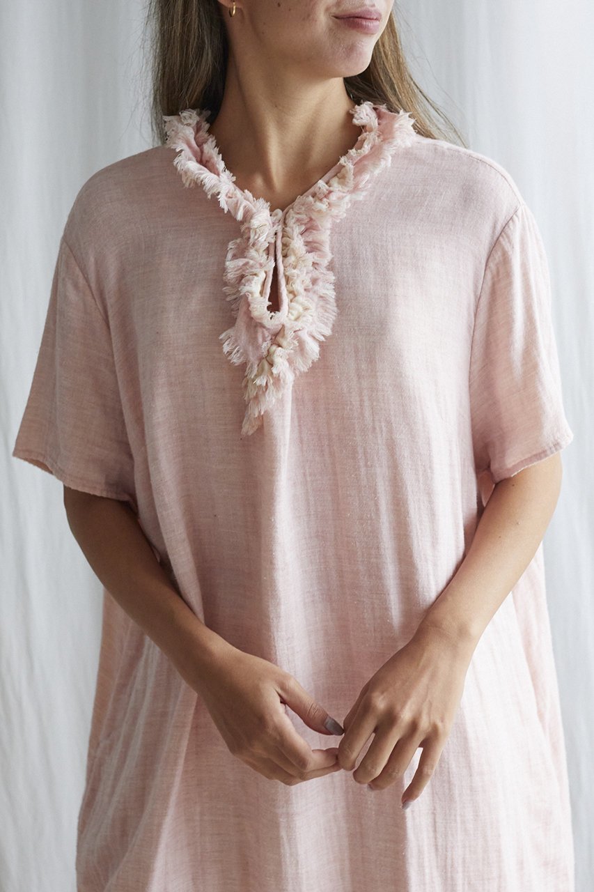 【ナナデコール/nanadecor】のローズマリーガーゼチュニック 人気、トレンドファッション・服の通販 founy(ファニー) 　ファッション　Fashion　レディースファッション　Fashion for Women　ワンピース　Dresses　チュニック　Tunic Tops & Dresses　チュニック　Tunic, Long Top　フェミニン　Feminine, Girly　フリル　Frill, Ruffle　リゾート　Resort, Vacation Style　リラックス　Relax, Relaxed Fit　other-7|ID: prp329100000012211 ipo3291000000035738626