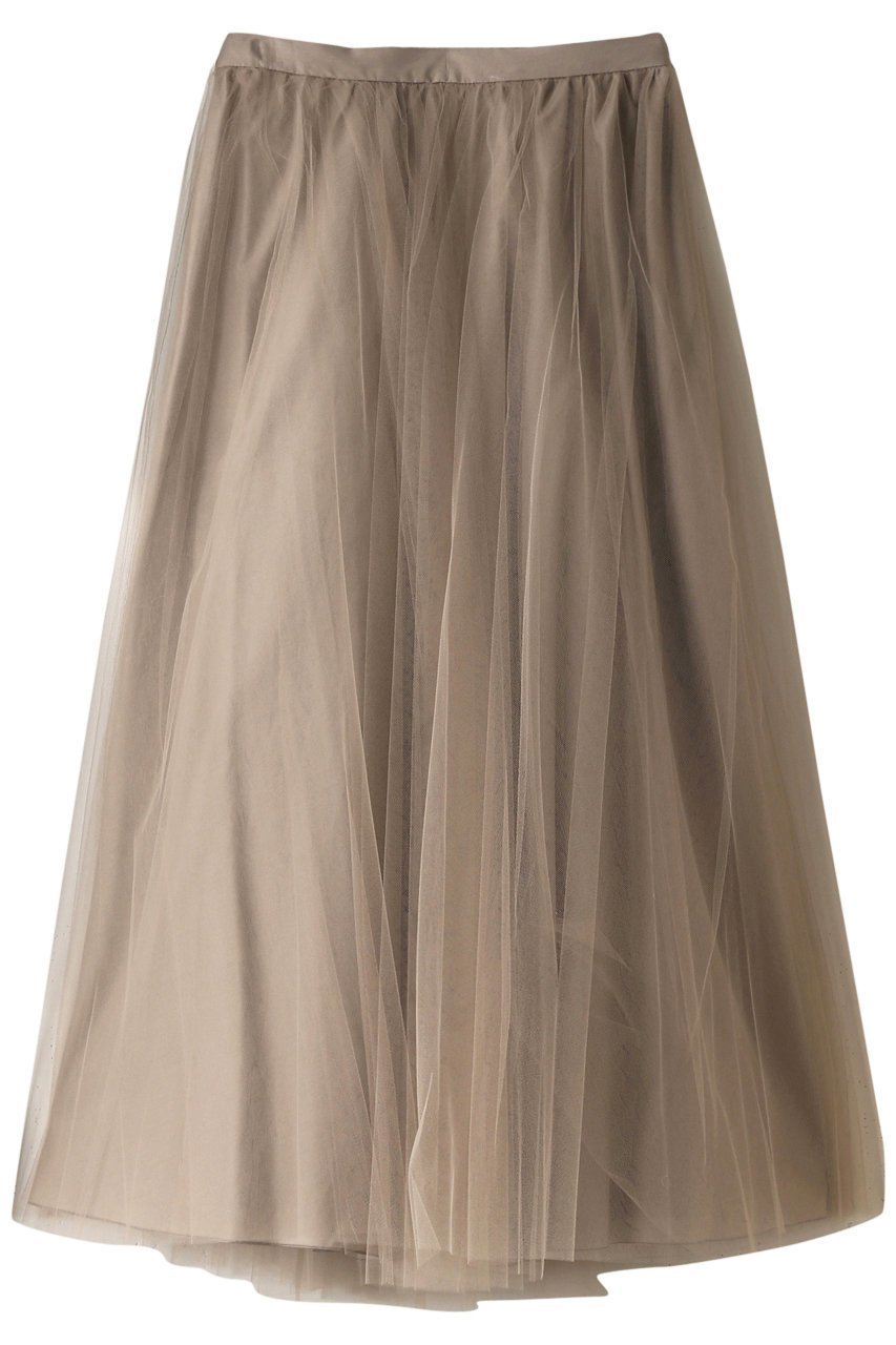 【ビリティス ディセッタン/Bilitis dix-sept ans】のスーパーロングチュチュスカート(90cm) インテリア・キッズ・メンズ・レディースファッション・服の通販 founy(ファニー) 　ファッション　Fashion　レディースファッション　Fashion for Women　スカート　Skirts　ロングスカート　Long Skirts / Maxi & Midi Skirts　エアリー　Airy Texture　ガーリー　Girly, Feminine Style　タオル　Towel, Bath Towel　ダウン　Down, Puffer　チュール　Tulip, Tulip Motif　トレンド　Trend, Trending Now　定番　Standard, Basic Item　フェミニン　Feminine, Girly　フレア　Flare, Flared　ボーダー　Border, Stripe　ロング　Long, Long-Length　おすすめ　Recommended / Our Picks　ミルクティー|ID: prp329100000012422 ipo3291000000032943433