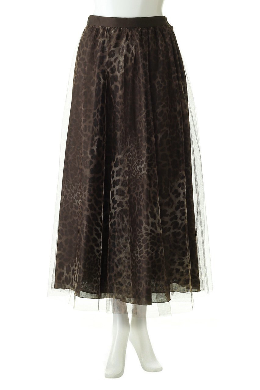 【ビリティス ディセッタン/Bilitis dix-sept ans】のレオパードスーパーロングチュチュスカート(90cm) 人気、トレンドファッション・服の通販 founy(ファニー) 　ファッション　Fashion　レディースファッション　Fashion for Women　スカート　Skirts　ロングスカート　Long Skirts / Maxi & Midi Skirts　チュール　Tulip, Tulip Motif　レオパード　Leopard, Animal Print　ロング　Long, Long-Length　定番　Standard, Basic Item　other-2|ID: prp329100000012436 ipo3291000000036124696