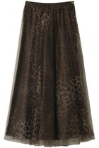 【ビリティス ディセッタン/Bilitis dix-sept ans】のレオパードスーパーロングチュチュスカート(90cm) ダークブラウン|ID: prp329100000012436 ipo3291000000036831453