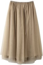 【ビリティス ディセッタン/Bilitis dix-sept ans】のロングチュールスカート(80cm) 人気、トレンドファッション・服の通販 founy(ファニー) ファッション Fashion レディースファッション Fashion for Women スカート Skirts ガーリー Girly, Feminine Style チュール Tulip, Tulip Motif フェミニン Feminine, Girly 定番 Standard, Basic Item thumbnail ミルクティー|ID: prp329100000012438 ipo3291000000035423999