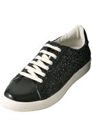 【エスメラルダ/Esmeralda】の【MIO NOTIS】グリッターレースアップスニーカー 人気、トレンドファッション・服の通販 founy(ファニー) ファッション Fashion レディースファッション Fashion for Women クール Cool, Chic グリッター Glitter, Sparkle コンビ Combo, Combination Style シルバー Silver, Metallic Silver スニーカー Sneakers, Trainers 定番 Standard, Basic Item |ID:prp329100000012613