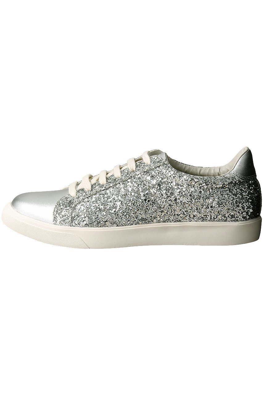 【エスメラルダ/Esmeralda】の【MIO NOTIS】グリッターレースアップスニーカー 人気、トレンドファッション・服の通販 founy(ファニー) ファッション Fashion レディースファッション Fashion for Women クール Cool, Chic グリッター Glitter, Sparkle コンビ Combo, Combination Style シルバー Silver, Metallic Silver スニーカー Sneakers, Trainers 定番 Standard, Basic Item other-4|ID: prp329100000012613 ipo3291000000032773815