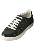 【エスメラルダ/Esmeralda】の【MIO NOTIS】グリッターレースアップスニーカー 人気、トレンドファッション・服の通販 founy(ファニー) ファッション Fashion レディースファッション Fashion for Women クール Cool, Chic グリッター Glitter, Sparkle コンビ Combo, Combination Style シルバー Silver, Metallic Silver スニーカー Sneakers, Trainers 定番 Standard, Basic Item thumbnail ブラック|ID: prp329100000012613 ipo3291000000036043947