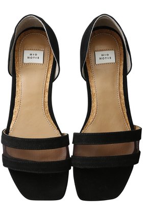 【エスメラルダ/Esmeralda】 【MIO NOTIS】チュールラインセパレートサンダル人気、トレンドファッション・服の通販 founy(ファニー) ファッション Fashion レディースファッション Fashion for Women サンダル Sandals, Summer Shoes セパレート Separate, Two-Piece チュール Tulip, Tulip Motif フェミニン Feminine, Girly フラット Flat, Flat Shoes 夏 Summer 春 Spring S/S・春夏 SS, Spring/Summer, Warm Season |ID:prp329100000012620