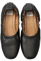 【エスメラルダ/Esmeralda】の【mio notis】ギャザースクエアパンプス 人気、トレンドファッション・服の通販 founy(ファニー) ファッション Fashion レディースファッション Fashion for Women ギャザー Gathered, Ruffled フィット Fit, Slim Fit フェミニン Feminine, Girly フラット Flat, Flat Shoes フレア Flare, Flared リラックス Relax, Relaxed Fit thumbnail ブラック|ID: prp329100000012629 ipo3291000000036683276