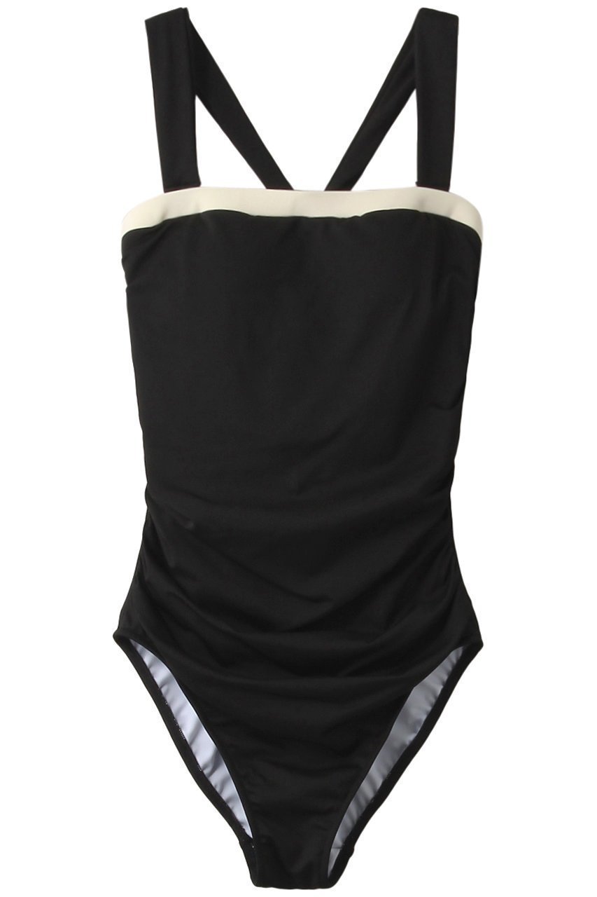 【レイール/Reir】の【大日方久美子×ESSEN.LAUTREAMONT×Reir】3wayワンピース インテリア・キッズ・メンズ・レディースファッション・服の通販 founy(ファニー) 　ファッション　Fashion　レディースファッション　Fashion for Women　水着　Swimwear　レディース水着・ビーチウェア　Swimwear & Beachwear　なめらか　Smooth, Silky Texture　ギャザー　Gathered, Ruffled　スポーツ　Sports, Activewear　バランス　Balance, Style Balance　ビーチ　Beach, Seaside　モダン　Modern, Contemporary　ラップ　Wrap, Wrap Design　エレガント 上品　Elegant　水着　Swimsuit, Swimwear　ブラック|ID: prp329100000013673 ipo3291000000035656787