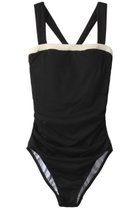 【レイール/Reir】の【大日方久美子×ESSEN.LAUTREAMONT×Reir】3wayワンピース 人気、トレンドファッション・服の通販 founy(ファニー) ファッション Fashion レディースファッション Fashion for Women 水着 Swimwear レディース水着・ビーチウェア Swimwear & Beachwear なめらか Smooth, Silky Texture ギャザー Gathered, Ruffled スポーツ Sports, Activewear バランス Balance, Style Balance ビーチ Beach, Seaside モダン Modern, Contemporary ラップ Wrap, Wrap Design エレガント 上品 Elegant 水着 Swimsuit, Swimwear thumbnail ブラック|ID: prp329100000013674 ipo3291000000036031848