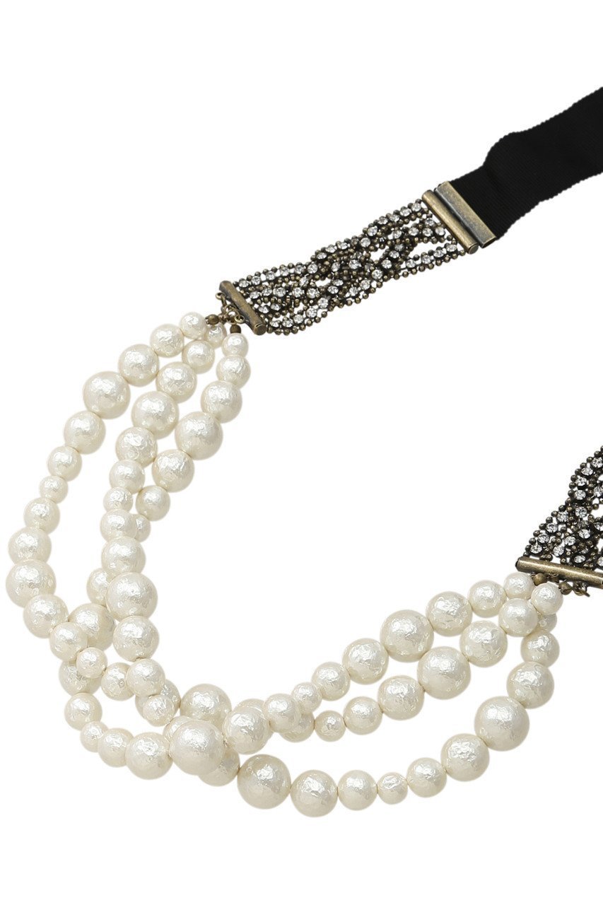 【ランバン オン ブルー/LANVIN en Bleu】のツイストパールネックレス 人気、トレンドファッション・服の通販 founy(ファニー) 　ファッション　Fashion　レディースファッション　Fashion for Women　ジュエリー　Jewelry　ネックレス　Necklaces & Pendants　ストーン　Stone, Gem-Like　ネックレス　Necklace, Pendant Necklace　パーティ　Party, Party Style　パール　Pearl, Pearl Accent　定番　Standard, Basic Item　other-3|ID: prp329100000015046 ipo3291000000035784795