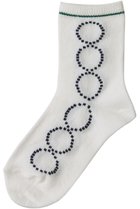 【ミナ ペルホネン/mina perhonen / KIDS】の【KIDS】tambourine ソックス ホワイト|ID: prp329100000015081 ipo3291000000036192520