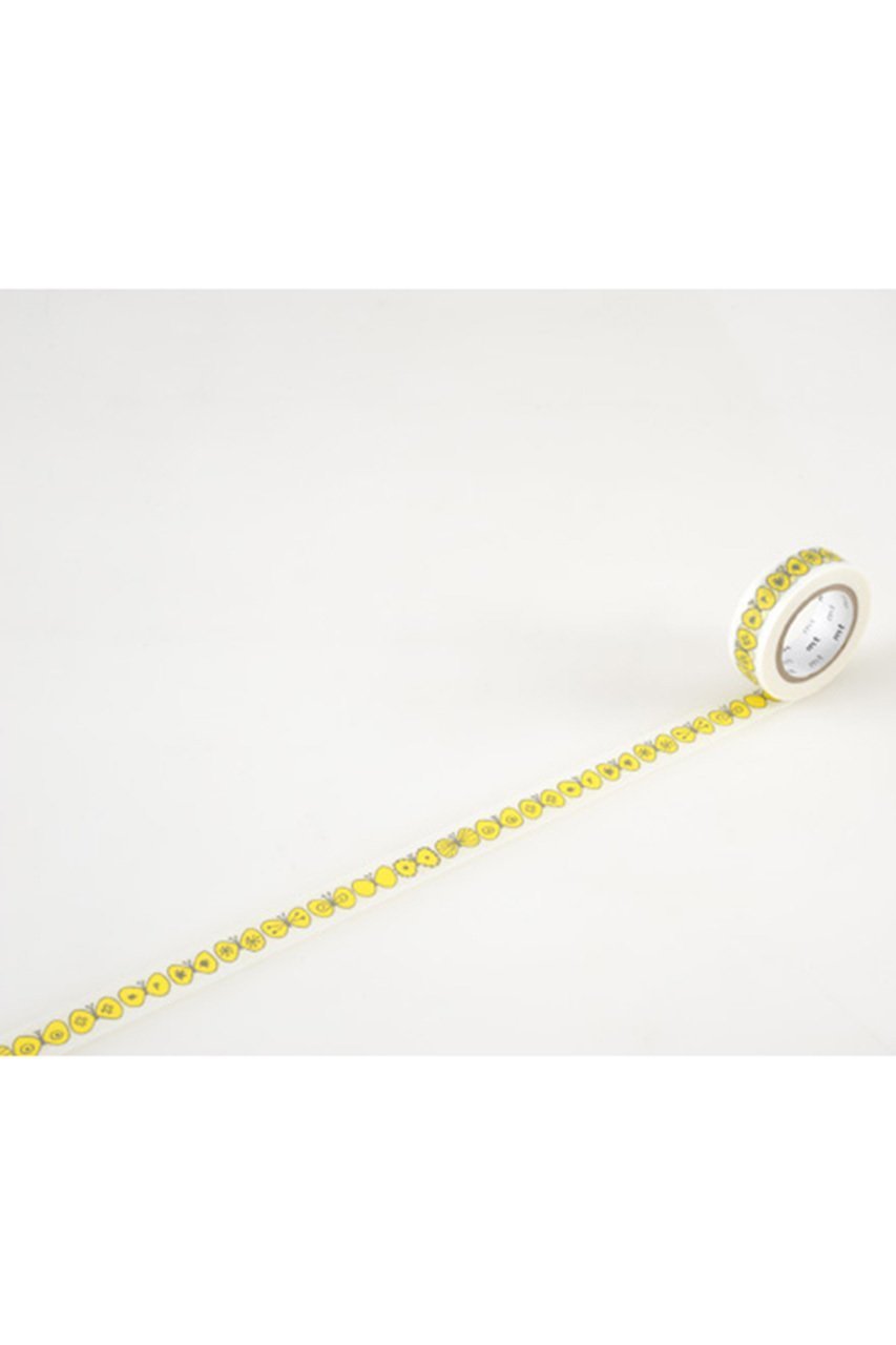 【ミナ ペルホネン/mina perhonen / GOODS】の【mt】×mina perhonen マスキングテープ(15mm) インテリア・キッズ・メンズ・レディースファッション・服の通販 founy(ファニー) ステーショナリー Stationery, Office Supplies 人気 Popular, Best Seller 定番 Standard, Basic Item choucho-yellow|ID: prp329100000015136 ipo3291000000033666988