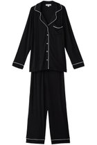 【ベアフット ドリームズ/BAREFOOT DREAMS】のリュクスミルクジャージー パジャマ ブラック|ID: prp329100000015476 ipo3291000000035003335