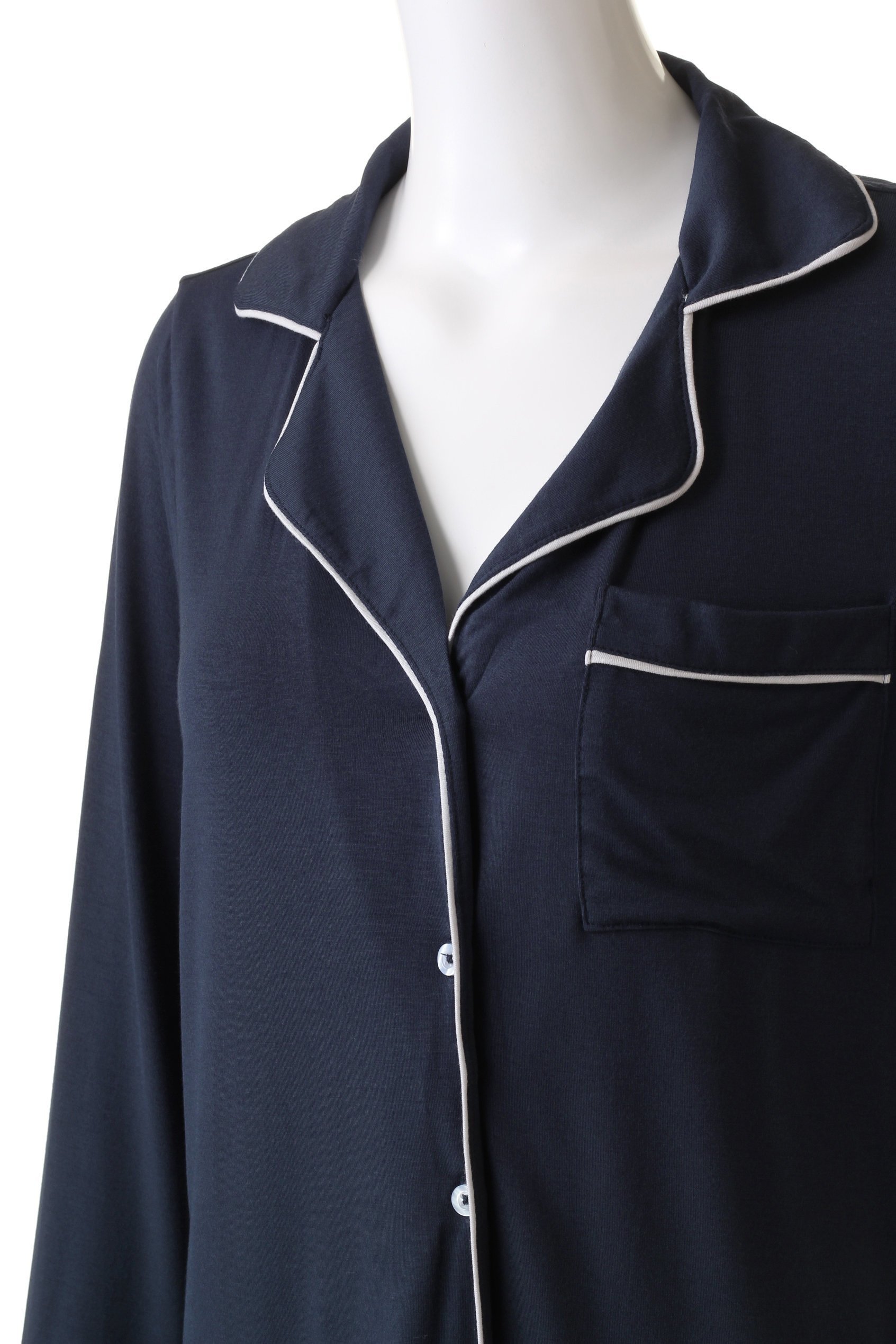 【ベアフット ドリームズ/BAREFOOT DREAMS】のリュクスミルクジャージー パジャマ 人気、トレンドファッション・服の通販 founy(ファニー) 　ファッション　Fashion　レディースファッション　Fashion for Women　トップス・カットソー　Cut & Sew Tops　なめらか　Smooth, Silky Texture　シンプル　Simple, Minimal　パイピング　Piping, Trim Design　パジャマ　Pajamas, Sleepwear　リュクス　Luxury, Elegant, High-End, Chic　リラックス　Relax, Relaxed Fit　再入荷　Restock / Back in Stock　定番　Standard, Basic Item　other-5|ID: prp329100000015476 ipo3291000000035003340