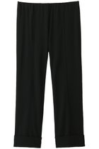 【プレインピープル/PLAIN PEOPLE】のストレッチスムースパンツ ブラック|ID: prp329100000015821 ipo3291000000035582097