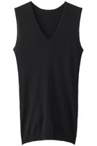 【ランジェリーク/LANGELIQUE】のシルクカシミヤ ノースリーブ ブラック|ID: prp329100000016330 ipo3291000000035885180