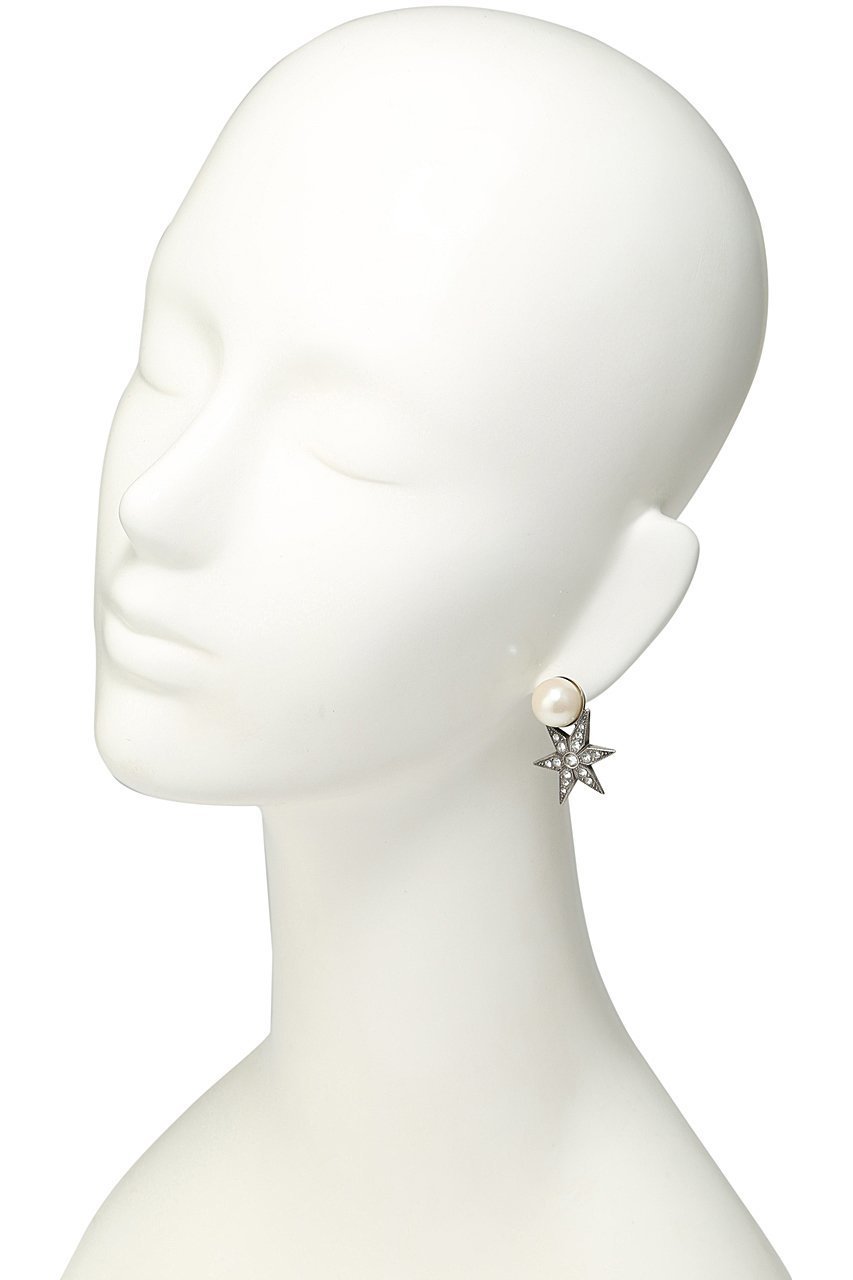 【アデル ビジュー/ADER bijoux】のSTAR パールピアス 人気、トレンドファッション・服の通販 founy(ファニー) 　ファッション　Fashion　レディースファッション　Fashion for Women　ジュエリー　Jewelry　ファッションリング　Fashion Rings　イヤリング・フープ・ドロップタイプ　Hoop, Drop & Clip Earrings　おすすめ　Recommended / Our Picks　イヤリング　Earrings　パール　Pearl, Pearl Accent　ビジュー　Bijou, Jewel-like Accent　モチーフ　Motif, Design Theme　定番　Standard, Basic Item　other-2|ID: prp329100000016817 ipo3291000000035621005