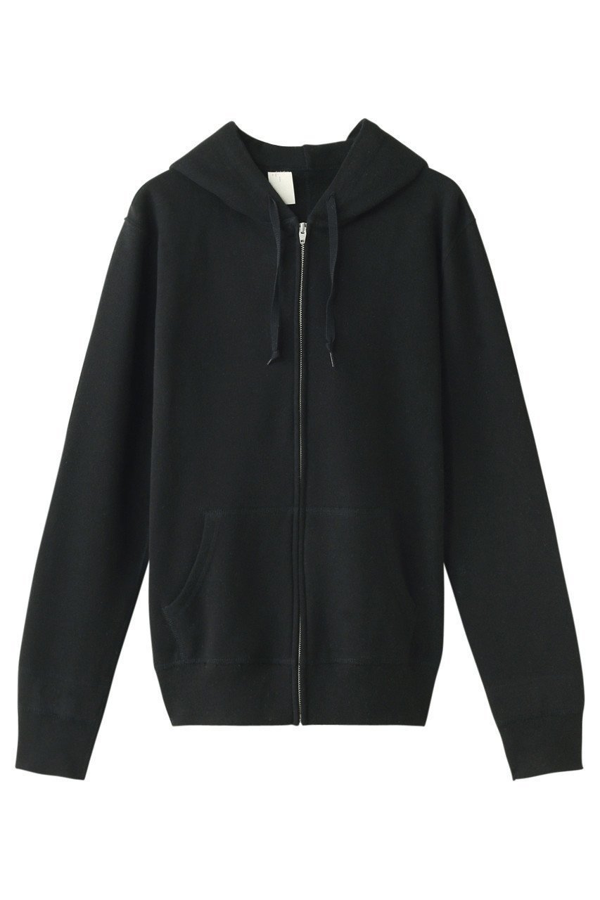 【エヌハリウッド/N.HOOLYWOOD】の【UNISEX】【N.HOOLYWOOD UNDER WEAR】47pieces ジップアップ フーディー パーカー インテリア・キッズ・メンズ・レディースファッション・服の通販 founy(ファウニー) 　ファッション　Fashion　レディースファッション　Fashion for Women　トップス・カットソー　Cut & Sew Tops　シャツ・ブラウス・オフィスカジュアル　Elegant Blouses & Button-Ups　レディースパーカー・カジュアルフーディー　Casual Hoodies & Sweatshirts　ロングTシャツ・Tシャツ　Longline T-Shirts & Tees　スウェット・クルーネックトップス　Sweatshirts & Crewnecks / Relaxed Fit Sweat Tops　カットソー・ベーシックTシャツ　Cut-and-Sewn Tops / Stretch Tees & Basics　ユニセックス　Unisex, Genderless　ジップアップ　Zip-Up, Full Zip　ジャケット　Jacket, Outerwear　パーカー　Hoodie, Parka　定番　Standard, Basic Item　ブラック|ID: prp329100000017863 ipo3291000000036988622