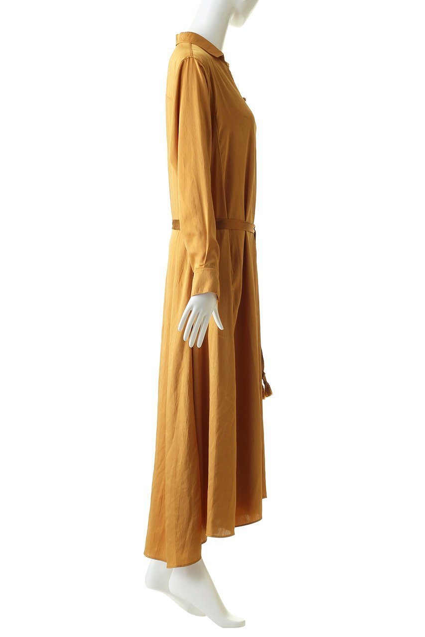 【フォルテ フォルテ/forte_forte】のサテンスキッパードレス 人気、トレンドファッション・服の通販 founy(ファニー) 　ファッション　Fashion　レディースファッション　WOMEN　ワンピース　Dress　ドレス　Party Dresses　チュニック　Tunic　エアリー　Airy　スリット　Slit　タッセル　Tassel　チュニック　Tunic　パーティ　Party　リボン　Ribbon　ロング　Long　エレガント 上品　Elegant　other-3|ID: prp329100000017912 ipo3291000000031438433