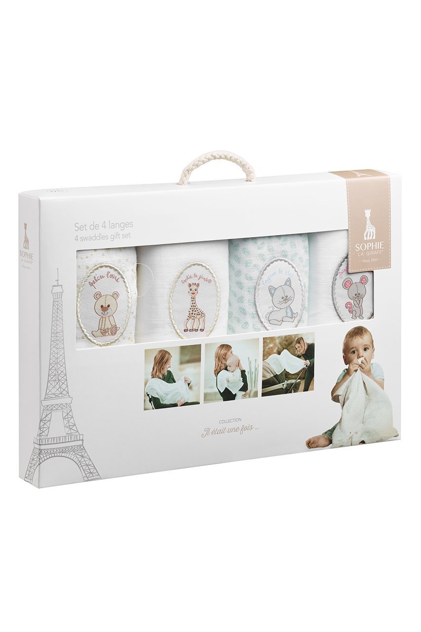 【キリンのソフィー/Sophie la girafe / KIDS】の【BABY】ソフィーニューボーンスワドル4枚セット 人気、トレンドファッション・服の通販 founy(ファニー) 　ファッション　Fashion　キッズファッション　Fashion for Kids　おすすめ　Recommended / Our Picks　キャラクター　Character, Licensed Characters　ギフト プレゼント　Gift / Present　ボックス　Boxy, Box Shape　other-7|ID: prp329100000018426 ipo3291000000036236576