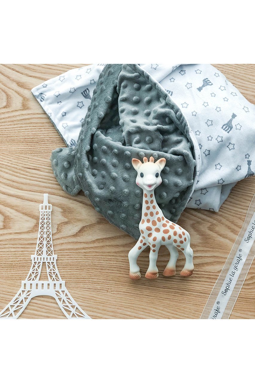 【キリンのソフィー/Sophie la girafe / KIDS】の【BABY】ソフィーとお昼寝2点セット(ソフィー+ブランケット) 人気、トレンドファッション・服の通販 founy(ファニー) 　ファッション　Fashion　キッズファッション　Fashion for Kids　おすすめ　Recommended / Our Picks　ギフト プレゼント　Gift / Present　ブランケット　Blanket, Throw Blanket　リバーシブル　Reversible, Two-Sided　other-4|ID: prp329100000018427 ipo3291000000036246666