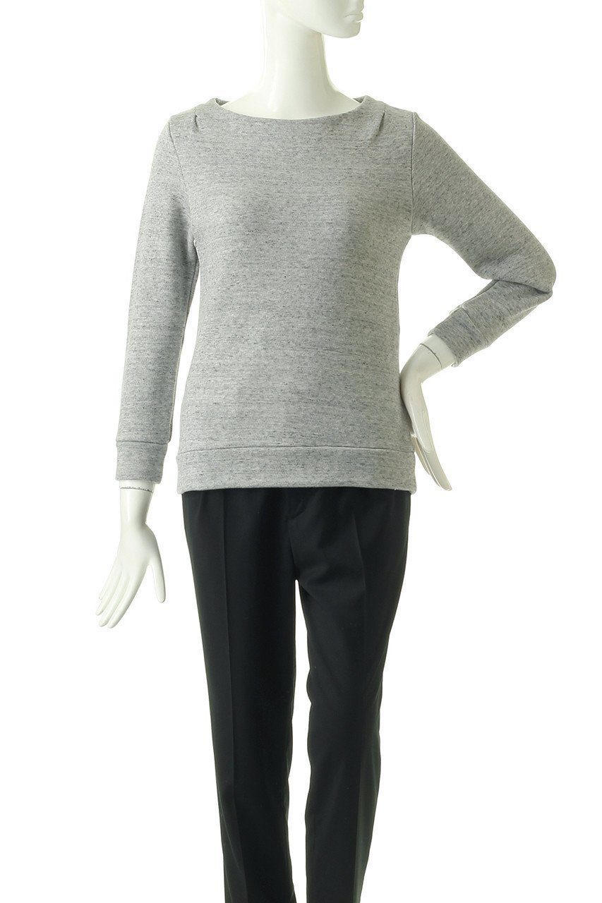 【フォーコーナーズ/+FOUR CORNERS】の9分袖 裏毛ボートネック 人気、トレンドファッション・服の通販 founy(ファニー) ファッション Fashion レディースファッション Fashion for Women トップス・カットソー Cut & Sew Tops シャツ・ブラウス・オフィスカジュアル Elegant Blouses & Button-Ups レディースパーカー・カジュアルフーディー Casual Hoodies & Sweatshirts ロングTシャツ・Tシャツ Longline T-Shirts & Tees スウェット・クルーネックトップス Sweatshirts & Crewnecks / Relaxed Fit Sweat Tops カットソー・ベーシックTシャツ Cut-and-Sewn Tops / Stretch Tees & Basics おすすめ Recommended / Our Picks ワンポイント One Point, Statement Accent 吸水 Absorbent, Quick-Dry other-2|ID: prp329100000018440 ipo3291000000032840649