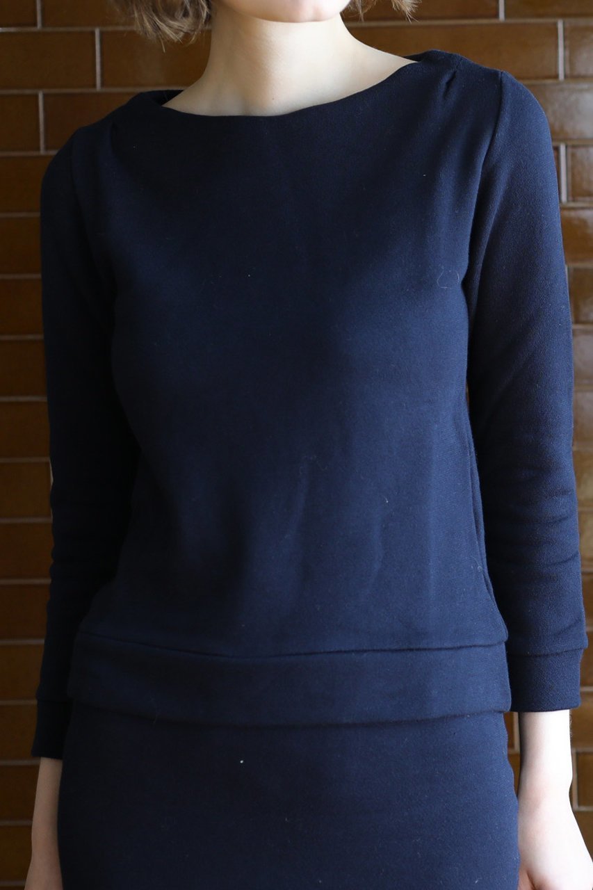 【フォーコーナーズ/+FOUR CORNERS】の9分袖 裏毛ボートネック 人気、トレンドファッション・服の通販 founy(ファニー) ファッション Fashion レディースファッション Fashion for Women トップス・カットソー Cut & Sew Tops シャツ・ブラウス・オフィスカジュアル Elegant Blouses & Button-Ups レディースパーカー・カジュアルフーディー Casual Hoodies & Sweatshirts ロングTシャツ・Tシャツ Longline T-Shirts & Tees スウェット・クルーネックトップス Sweatshirts & Crewnecks / Relaxed Fit Sweat Tops カットソー・ベーシックTシャツ Cut-and-Sewn Tops / Stretch Tees & Basics おすすめ Recommended / Our Picks ワンポイント One Point, Statement Accent 吸水 Absorbent, Quick-Dry other-6|ID: prp329100000018440 ipo3291000000032840673