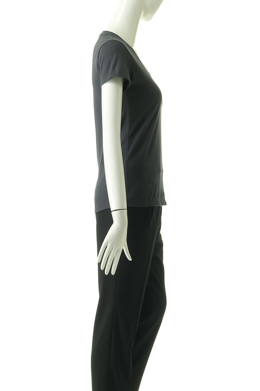 【フォーコーナーズ/+FOUR CORNERS】の半袖Tシャツ(Uネック) 人気、トレンドファッション・服の通販 founy(ファニー) 　ファッション　Fashion　レディースファッション　WOMEN　トップス・カットソー　Tops/Tshirt　シャツ/ブラウス　Shirts/Blouses　ロング / Tシャツ　T-Shirts　カットソー　Cut and Sewn　おすすめ　Recommend　ショート　Short　スリーブ　Sleeve　ベーシック　Basic　半袖　Short Sleeve　吸水　Water Absorption　other-3|ID: prp329100000018441 ipo3291000000031410007