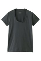【フォーコーナーズ/+FOUR CORNERS】の半袖Tシャツ(Uネック) 人気、トレンドファッション・服の通販 founy(ファニー) ファッション Fashion レディースファッション Fashion for Women トップス・カットソー Cut & Sew Tops シャツ・ブラウス・オフィスカジュアル Elegant Blouses & Button-Ups ロングTシャツ・Tシャツ Longline T-Shirts & Tees カットソー・ベーシックTシャツ Cut-and-Sewn Tops / Stretch Tees & Basics おすすめ Recommended / Our Picks ショート Short, Short Length スリーブ Sleeve, Long Sleeve / Short Sleeve ベーシック Basic, Essential 半袖 Short Sleeve, Half Sleeve 吸水 Absorbent, Quick-Dry thumbnail スミクロ|ID: prp329100000018441 ipo3291000000032840480