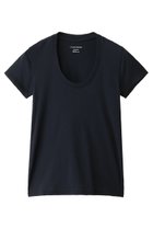 【フォーコーナーズ/+FOUR CORNERS】の半袖Tシャツ(Uネック) 人気、トレンドファッション・服の通販 founy(ファニー) ファッション Fashion レディースファッション Fashion for Women トップス・カットソー Cut & Sew Tops シャツ・ブラウス・オフィスカジュアル Elegant Blouses & Button-Ups ロングTシャツ・Tシャツ Longline T-Shirts & Tees カットソー・ベーシックTシャツ Cut-and-Sewn Tops / Stretch Tees & Basics おすすめ Recommended / Our Picks ショート Short, Short Length スリーブ Sleeve, Long Sleeve / Short Sleeve ベーシック Basic, Essential 半袖 Short Sleeve, Half Sleeve 吸水 Absorbent, Quick-Dry thumbnail ネイビー|ID: prp329100000018441 ipo3291000000032840542