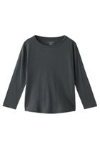 【フォーコーナーズ/+FOUR CORNERS】の9分袖 Tシャツ(ボートネック) スミクロ|ID: prp329100000018442 ipo3291000000036006863