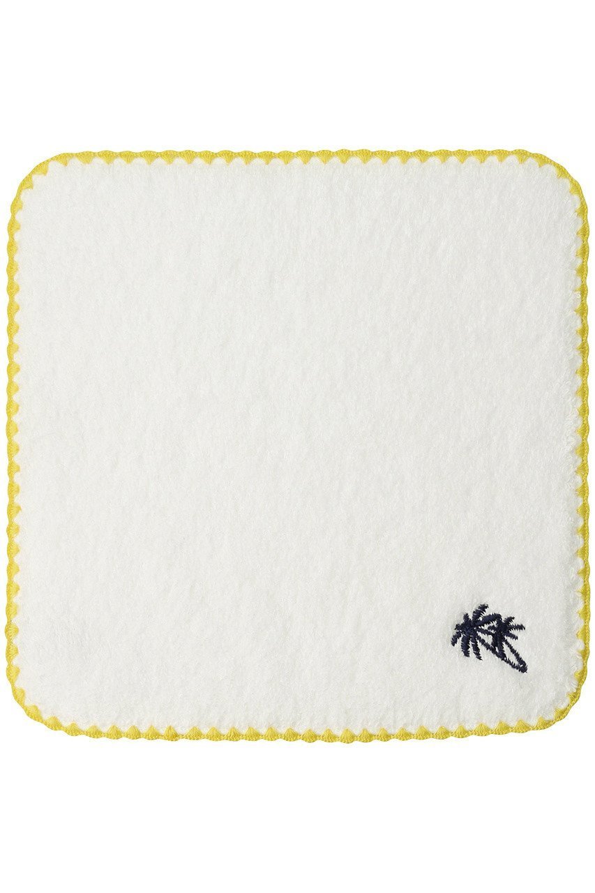 【フォーコーナーズ/+FOUR CORNERS / GOODS】の【+FOUR CORNERS×turquoise】ハンカチタオル インテリア・キッズ・メンズ・レディースファッション・服の通販 founy(ファニー) 　おすすめ　Recommended / Our Picks　タオル　Towel, Bath Towel　ターコイズ　Turquoise, Blue-Green　ハンカチ　Handkerchief, Hanky　パイピング　Piping, Trim Design　ビーチ　Beach, Seaside　人気　Popular, Best Seller　吸水　Absorbent, Quick-Dry　イエロー|ID: prp329100000018448 ipo3291000000035694768