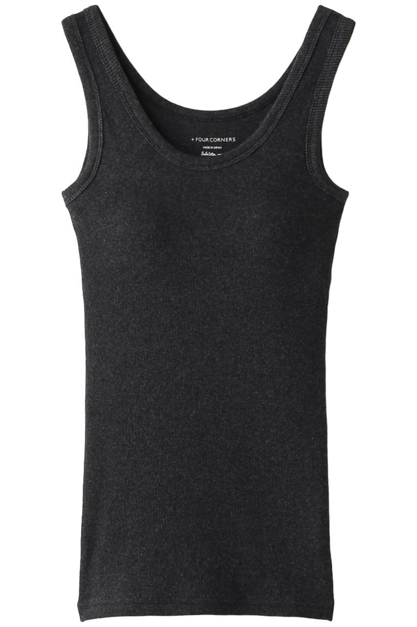 【フォーコーナーズ/+FOUR CORNERS】のカップ付きタンクトップ インテリア・キッズ・メンズ・レディースファッション・服の通販 founy(ファニー) ファッション Fashion レディースファッション Fashion for Women トップス・カットソー Cut & Sew Tops キャミソール&ノースリーブ Camisoles & Sleeveless Tops シャツ・ブラウス・オフィスカジュアル Elegant Blouses & Button-Ups ロングTシャツ・Tシャツ Longline T-Shirts & Tees カットソー・ベーシックTシャツ Cut-and-Sewn Tops / Stretch Tees & Basics インナー Innerwear キャミソール Camisole, Spaghetti Strap Top ストレッチ Stretch, Stretchy Fabric タンク Tank Top, Sleeveless Top フィット Fit, Slim Fit リラックス Relax, Relaxed Fit 今季 This Season, Current Season チャコール|ID: prp329100000018449 ipo3291000000032840418