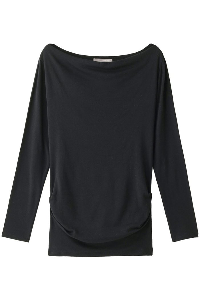 【フォーコーナーズ/+FOUR CORNERS】のハーフミラノ オフショルダーロングスリーブ プルオーバー インテリア・キッズ・メンズ・レディースファッション・服の通販 founy(ファニー) https://founy.com/ ファッション Fashion レディースファッション Fashion for Women トップス・カットソー Cut & Sew Tops シャツ・ブラウス・オフィスカジュアル Elegant Blouses & Button-Ups ロングTシャツ・Tシャツ Longline T-Shirts & Tees カジュアルプルオーバー・ニットトップス Pullovers & Knit Tops / Casual Pullovers カットソー・ベーシックTシャツ Cut-and-Sewn Tops / Stretch Tees & Basics ショート Short, Short Length スリーブ Sleeve, Long Sleeve / Short Sleeve デコルテ Décolleté, Neckline ハーフ Half, Half-Length ベーシック Basic, Essential ミラノ Milano Style, Italian-Inspired ロング Long, Long-Length エレガント 上品 Elegant |ID: prp329100000018450 ipo3291000000035809532