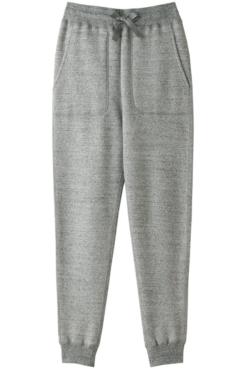 【フォーコーナーズ/+FOUR CORNERS】の綿ウール裏毛ロングパンツ インテリア・キッズ・メンズ・レディースファッション・服の通販 founy(ファニー) 　ファッション　Fashion　レディースファッション　Fashion for Women　パンツ　Pants & Trousers　テーパード　Tapered, Tapered Pants　リラックス　Relax, Relaxed Fit　ロング　Long, Long-Length　定番　Standard, Basic Item　粗挽きグレー|ID: prp329100000018452 ipo3291000000035812936