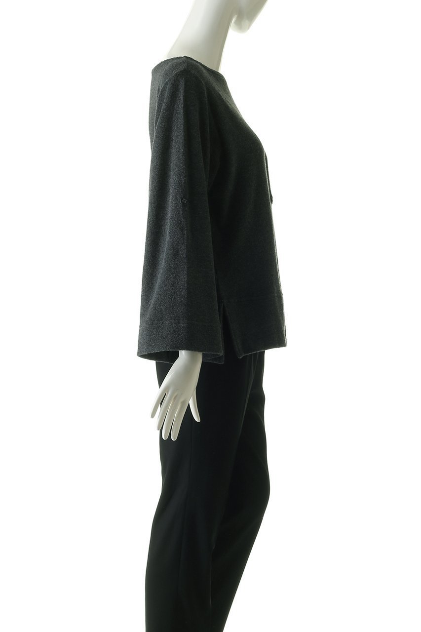 【フォーコーナーズ/+FOUR CORNERS】のパイル ロールアップスリーブプルオーバー 人気、トレンドファッション・服の通販 founy(ファニー) 　ファッション　Fashion　レディースファッション　WOMEN　トップス・カットソー　Tops/Tshirt　シャツ/ブラウス　Shirts/Blouses　ロング / Tシャツ　T-Shirts　プルオーバー　Pullover　カットソー　Cut and Sewn　ショート　Short　スリーブ　Sleeve　トレンド　Trend　リラックス　Relax　other-3|ID: prp329100000018462 ipo3291000000031409789