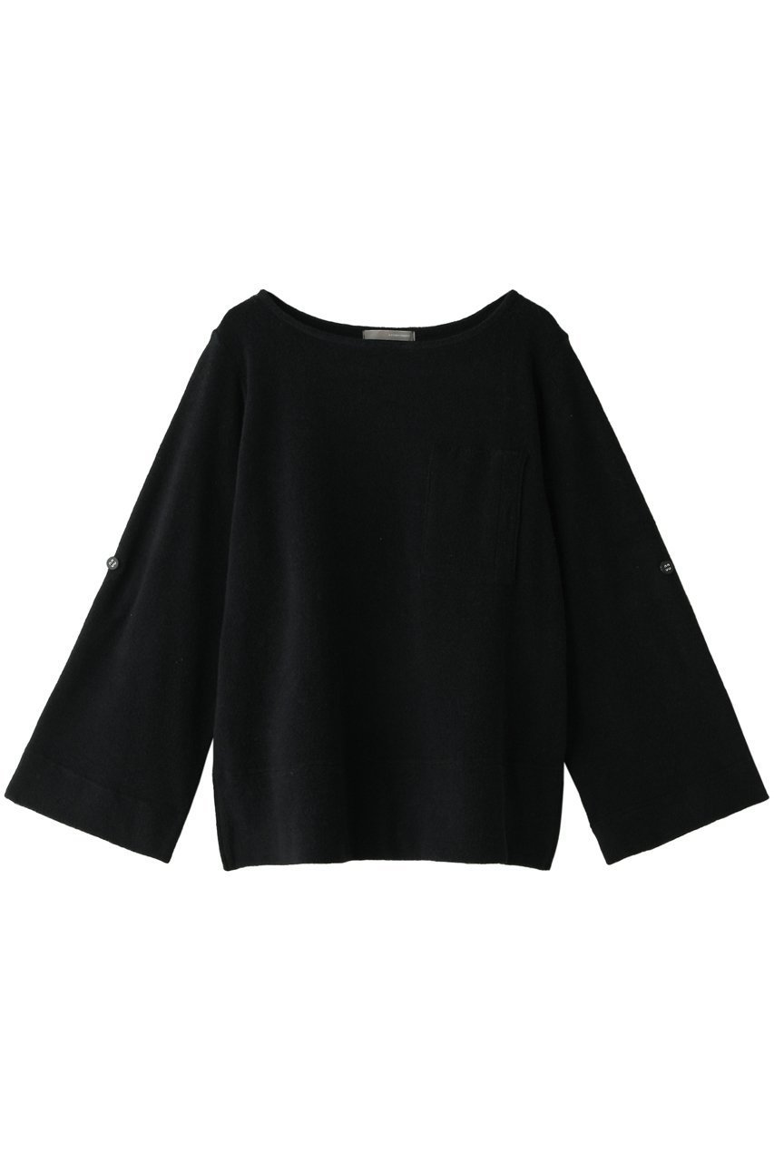 【フォーコーナーズ/+FOUR CORNERS】のパイル ロールアップスリーブプルオーバー インテリア・キッズ・メンズ・レディースファッション・服の通販 founy(ファニー) ファッション Fashion レディースファッション Fashion for Women トップス・カットソー Cut & Sew Tops シャツ・ブラウス・オフィスカジュアル Elegant Blouses & Button-Ups ロングTシャツ・Tシャツ Longline T-Shirts & Tees カジュアルプルオーバー・ニットトップス Pullovers & Knit Tops / Casual Pullovers カットソー・ベーシックTシャツ Cut-and-Sewn Tops / Stretch Tees & Basics ショート Short, Short Length スリーブ Sleeve, Long Sleeve / Short Sleeve トレンド Trend, Trending Now リラックス Relax, Relaxed Fit ブラック|ID: prp329100000018462 ipo3291000000036828834