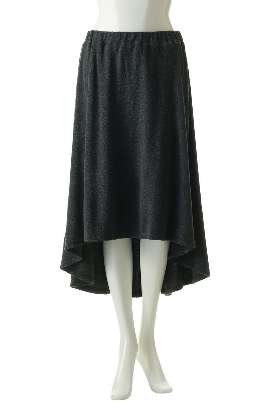 【フォーコーナーズ/+FOUR CORNERS】のパイルフレアースカート 人気、トレンドファッション・服の通販 founy(ファニー) 　ファッション　Fashion　レディースファッション　WOMEN　スカート　Skirt　フレア　Flare　リラックス　Relax　other-2|ID: prp329100000018463 ipo3291000000031409800