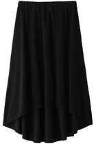 【フォーコーナーズ/+FOUR CORNERS】のパイルフレアースカート 人気、トレンドファッション・服の通販 founy(ファニー) ファッション Fashion レディースファッション Fashion for Women スカート Skirts フレア Flare, Flared リラックス Relax, Relaxed Fit thumbnail ブラック|ID: prp329100000018463 ipo3291000000036831934