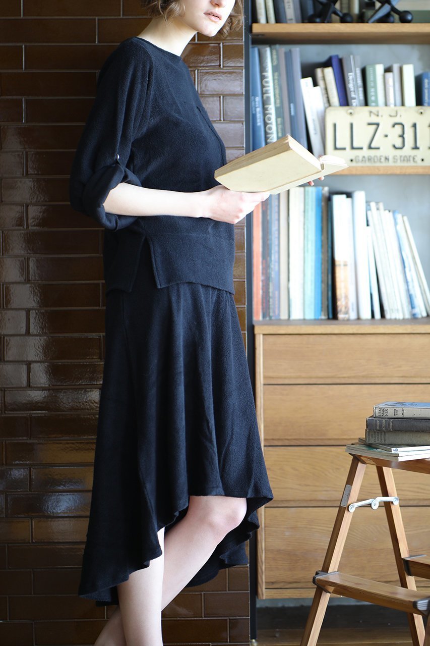 【フォーコーナーズ/+FOUR CORNERS】のパイルフレアースカート 人気、トレンドファッション・服の通販 founy(ファニー) 　ファッション　Fashion　レディースファッション　Fashion for Women　スカート　Skirts　フレア　Flare, Flared　リラックス　Relax, Relaxed Fit　other-6|ID: prp329100000018463 ipo3291000000036831939